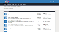 Desktop Screenshot of forum.bearchive.com